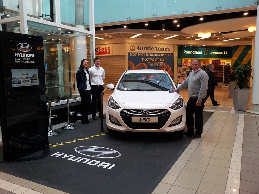 The Hyundai i30 Road Show - Westfield Castlecourt, Belfast